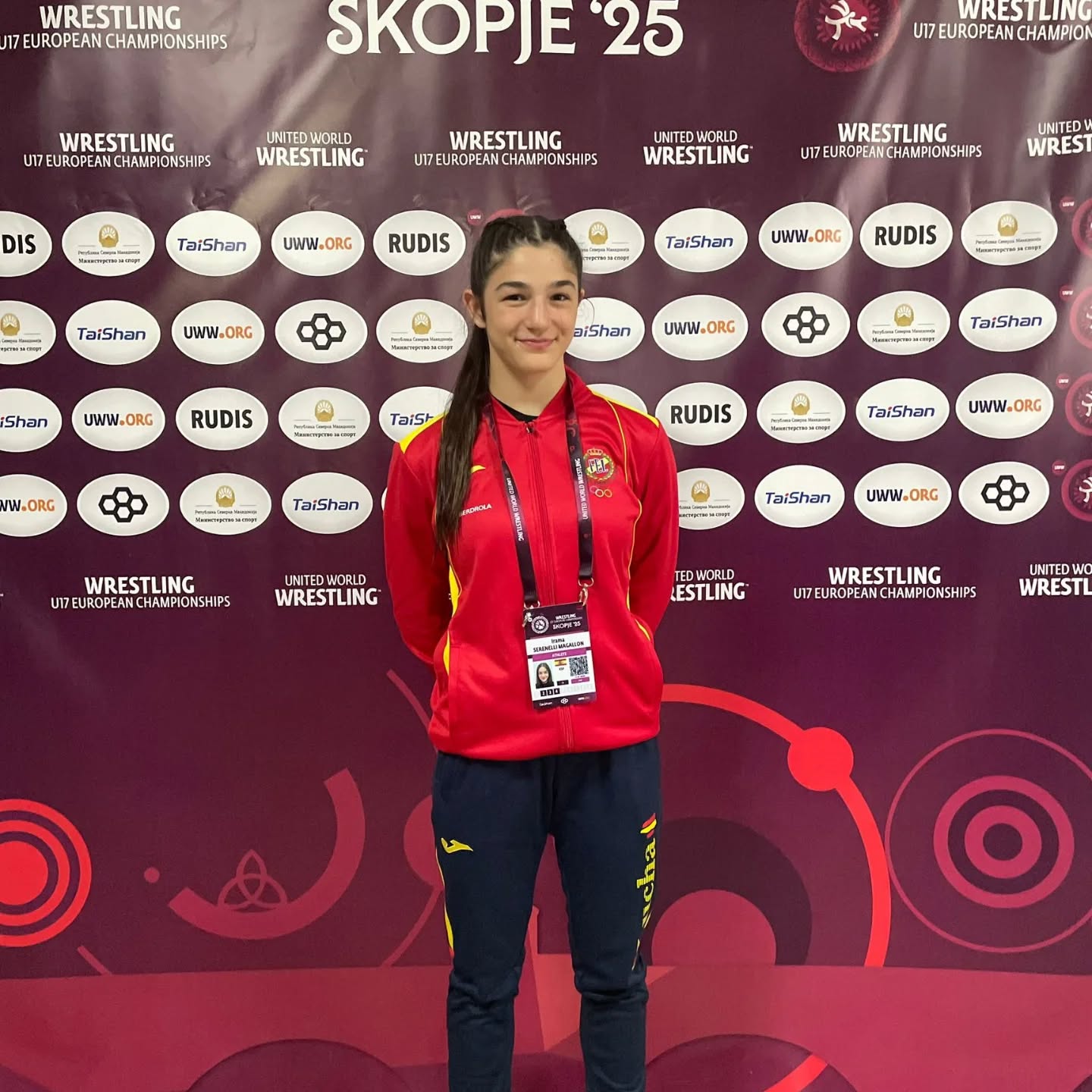 Puesto 14&ordm; para Irama Serenelli en el Campeonato de Europa U17 de Luchas Ol&iacute;mpicas